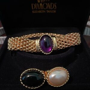 Elizabeth Taylor White Diamonds Bracelet